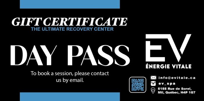 Day pass certificate